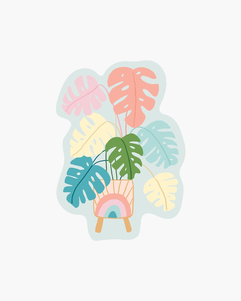 Single Sticker - Monstera [PRE ORDER]