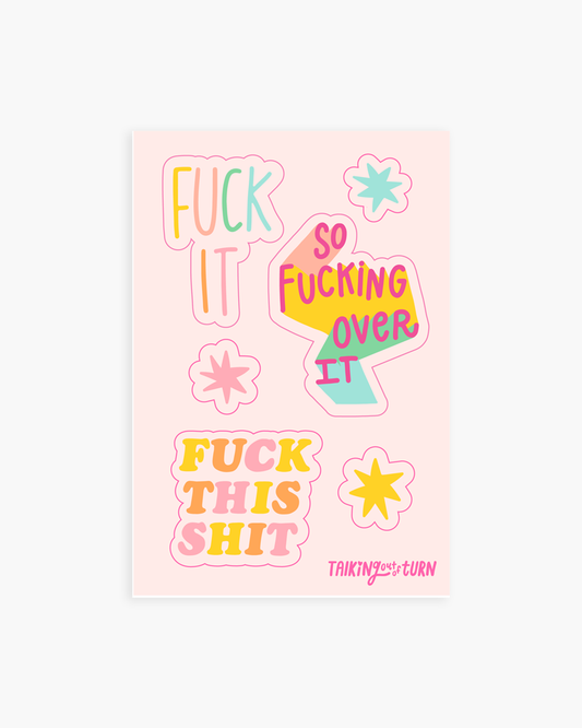Sticker Set - Fuck This Shit