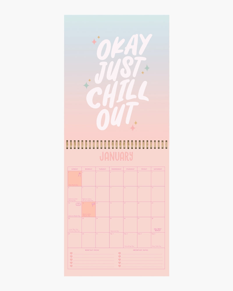 
                      
                        Wall Calendar 2023 - Go With The Flow
                      
                    
