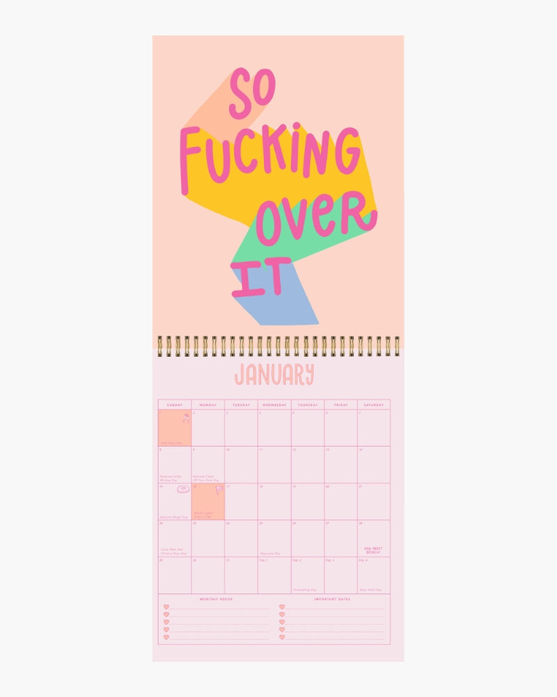 
                      
                        Wall Calendar 2023 - Sweary
                      
                    