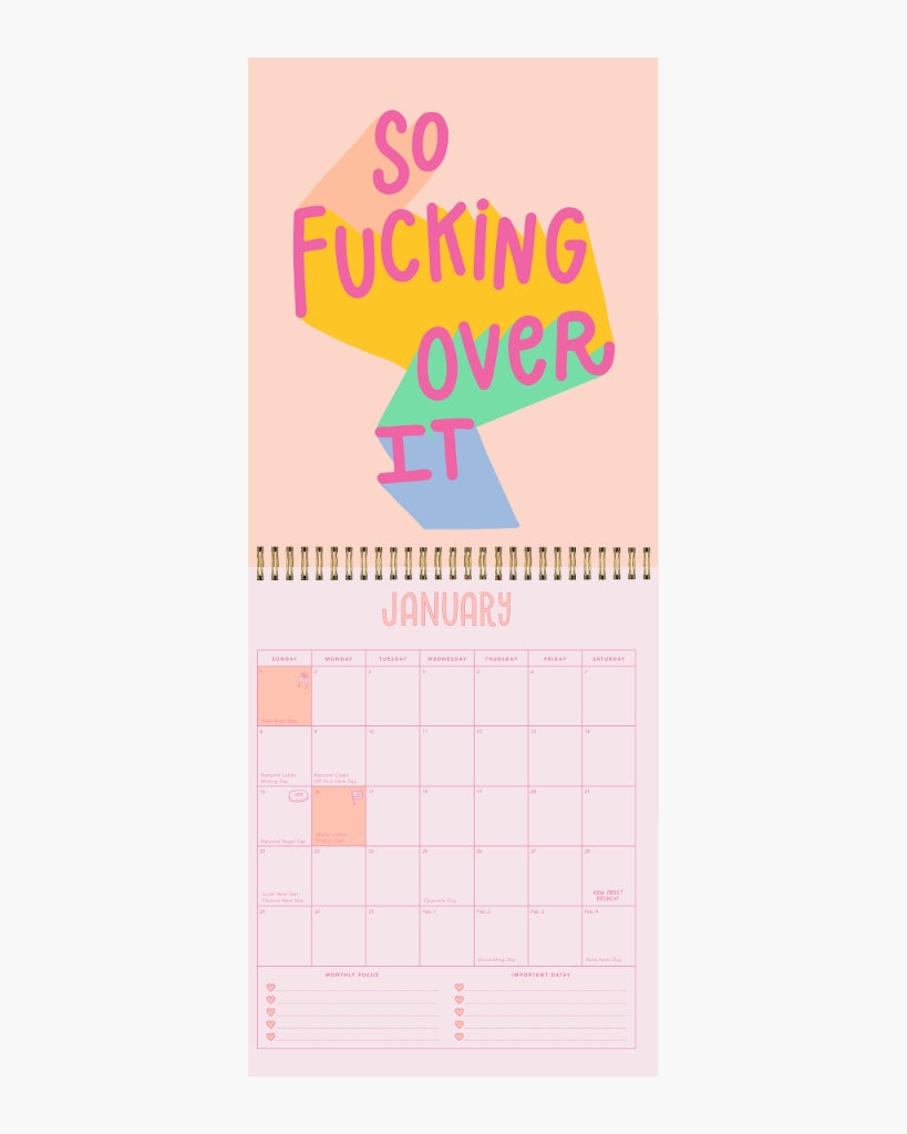 Wall Calendar 2023 - Sweary