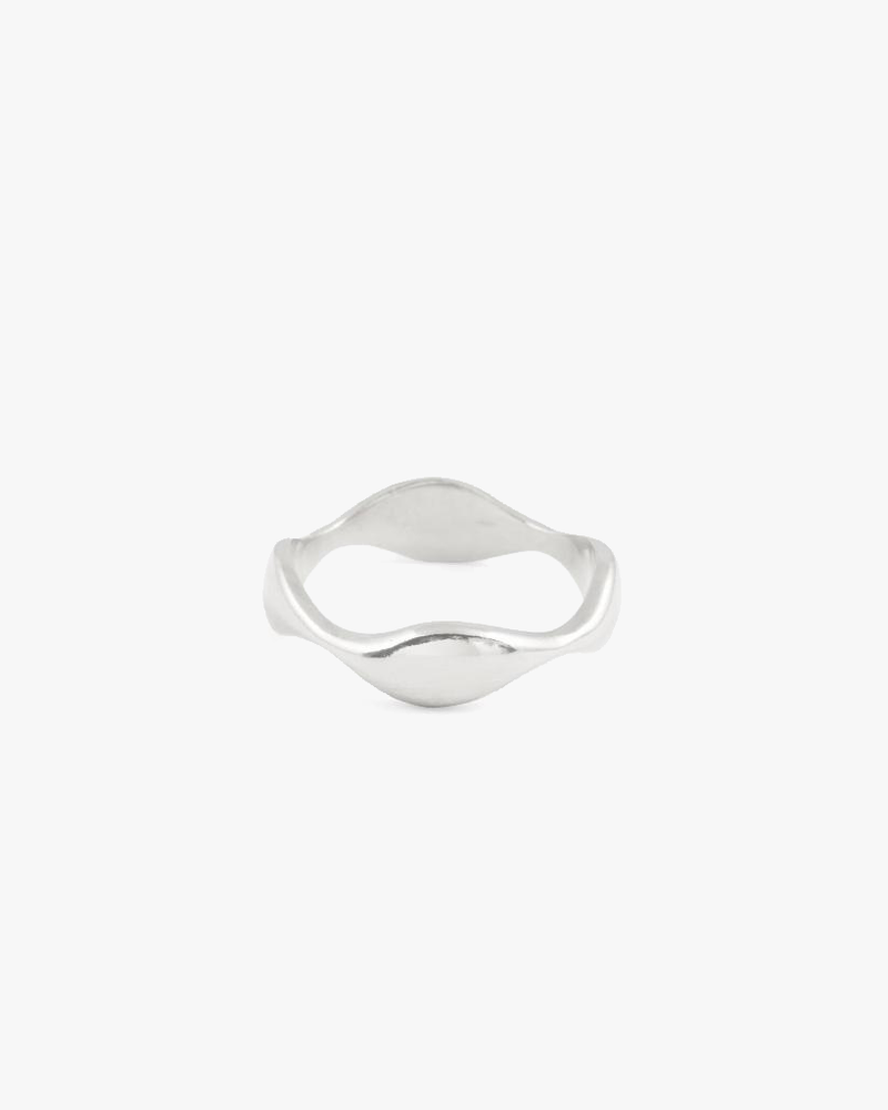 
                      
                        Wave Ring - Silver
                      
                    