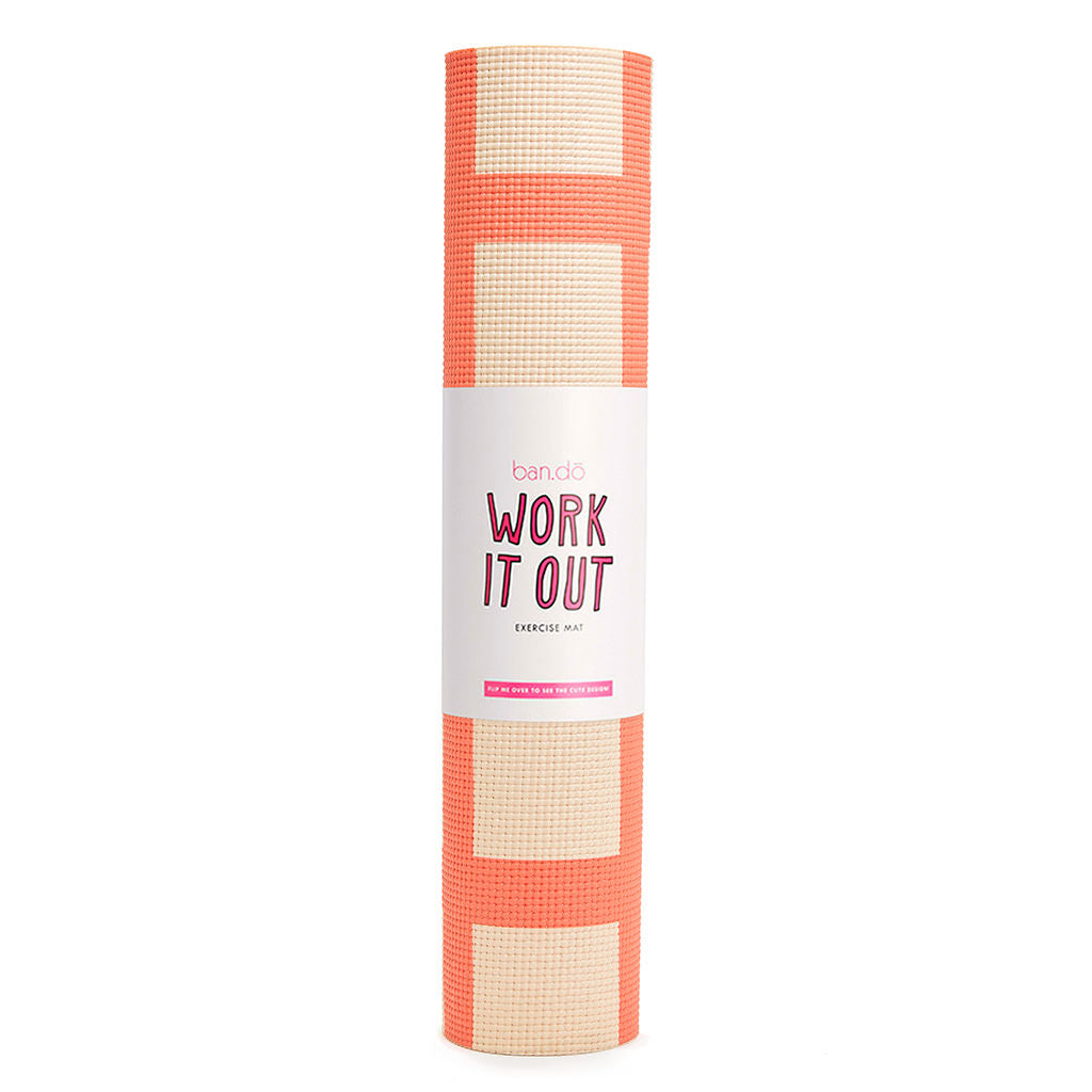 Work It Out Exercise Mat - Lattice