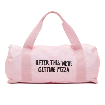 Work It Out Gym Bag - After This We're Getting Pizza