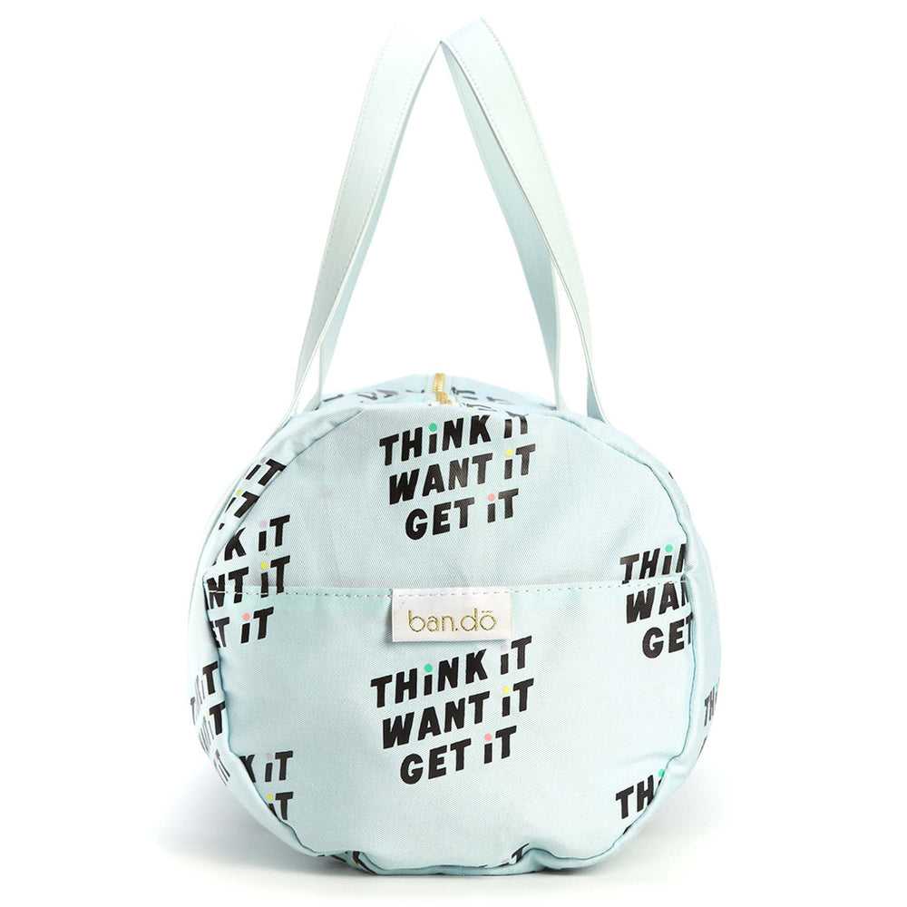 
                      
                        Work It Out Gym Bag - Think It Want It Get It
                      
                    