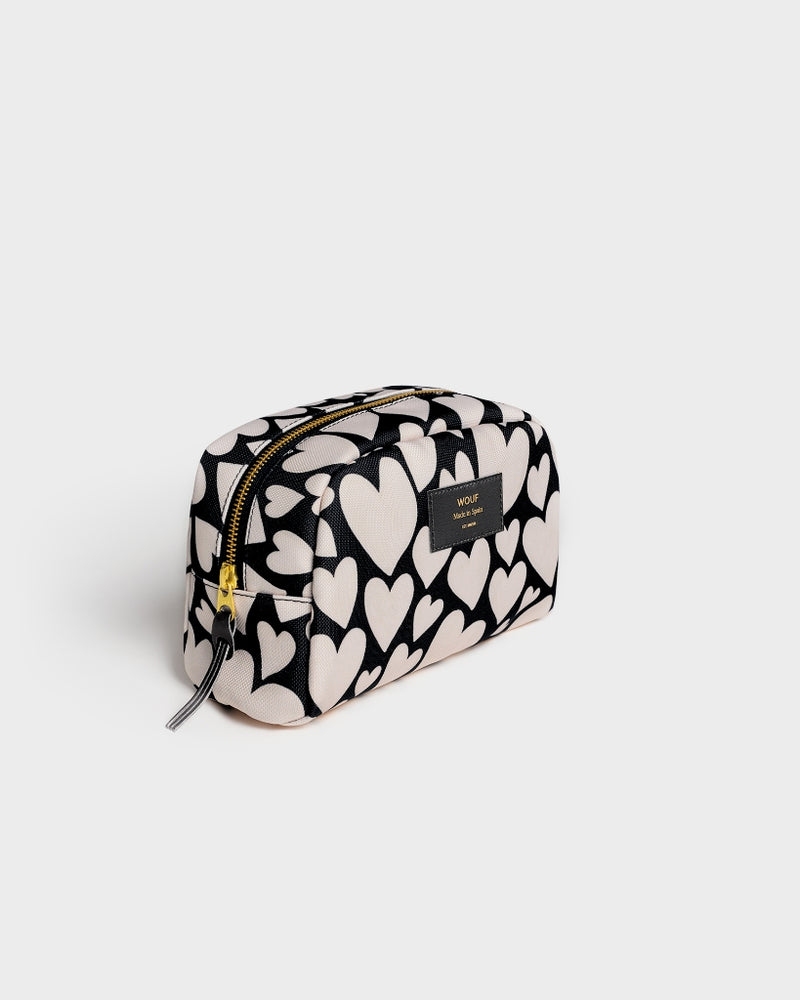 
                      
                        Large Make-Up Pouch - Black Love
                      
                    