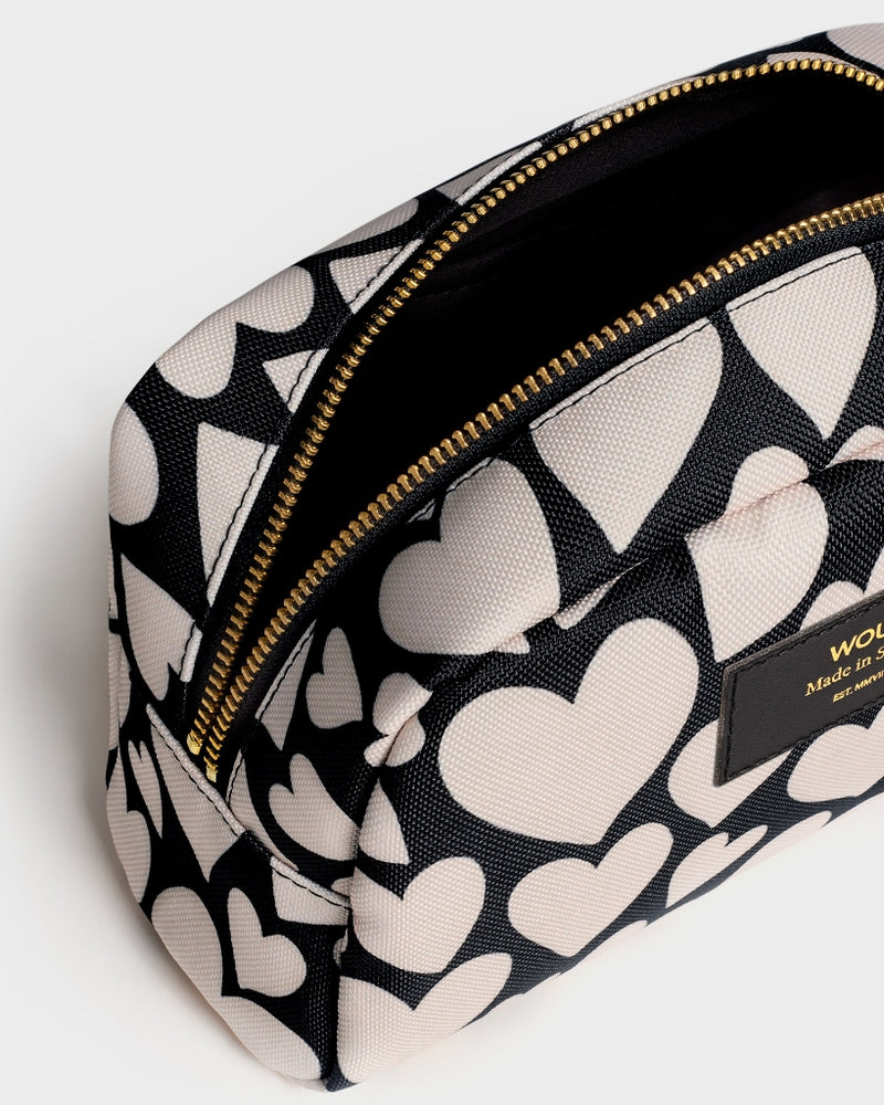 
                      
                        Large Make-Up Pouch - Black Love
                      
                    