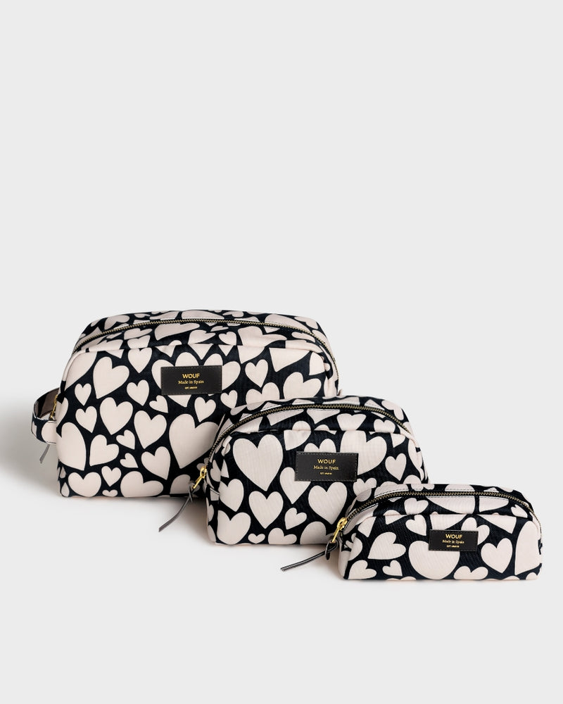 
                      
                        Large Make-Up Pouch - Black Love
                      
                    