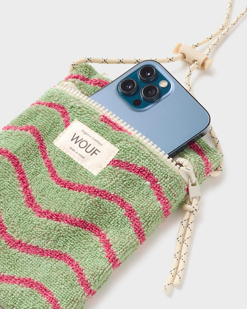 Terry Collection Phone Bag - Wavy [PRE ORDER]