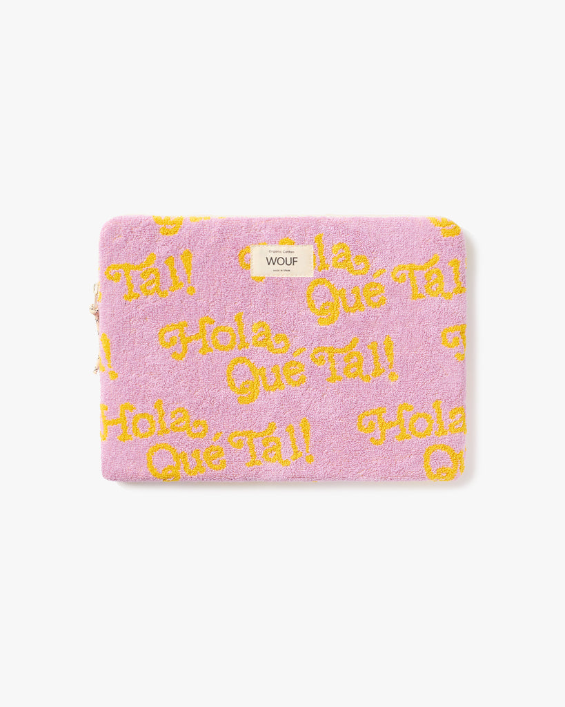 Terry Collection Tech Case - Hola