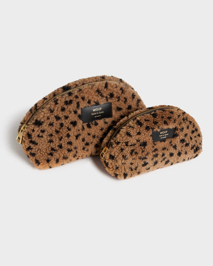 Teddy's Capsule Toiletry Bag - Toffee [PRE ORDER]