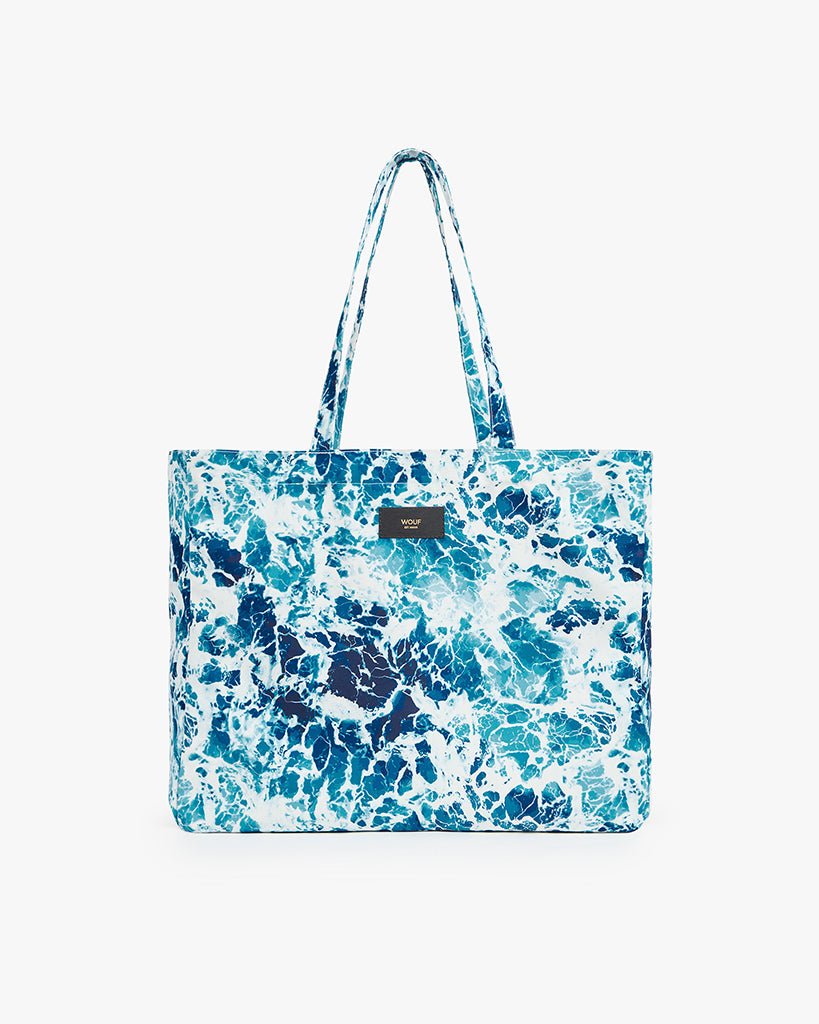 Large Tote Bag - Waves