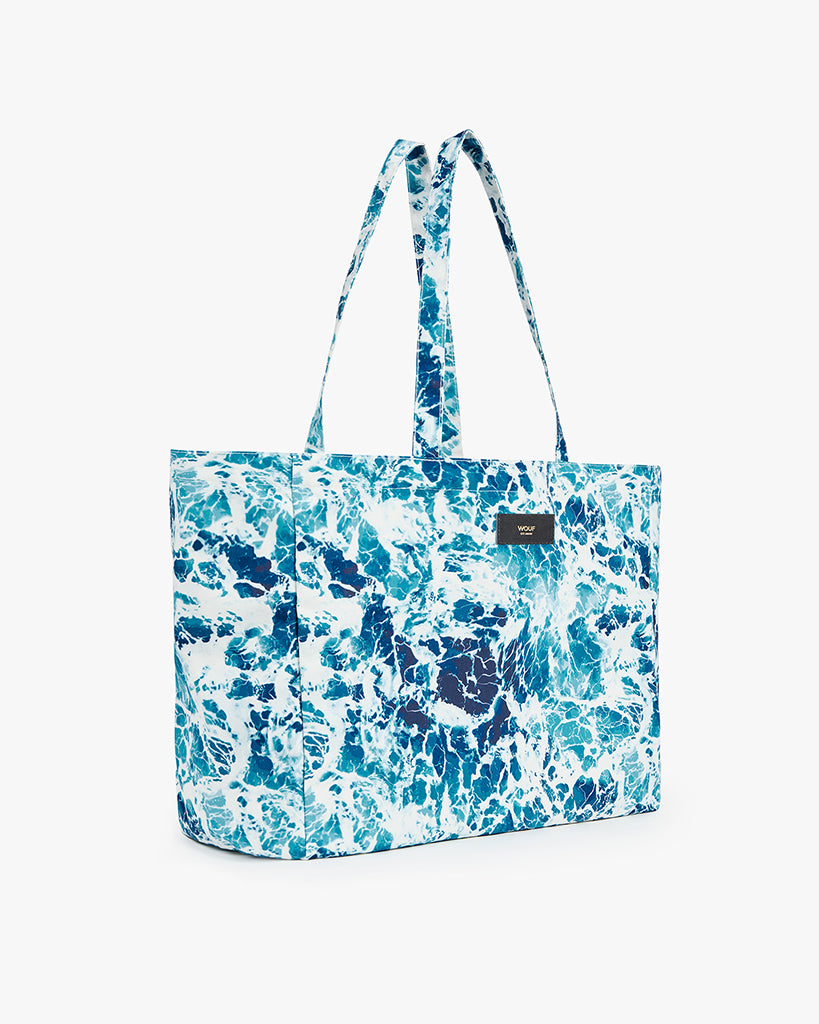 Large Tote Bag - Waves