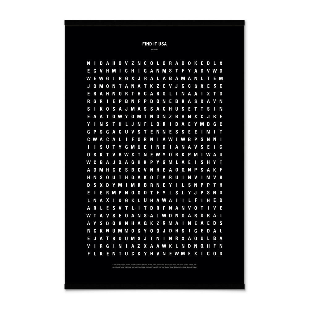 
                      
                        Find It USA Travel Map Poster
                      
                    